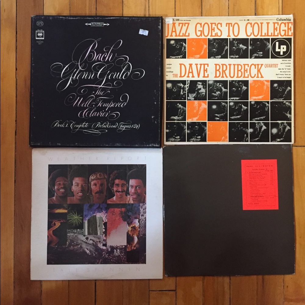 Assorted vinyl records